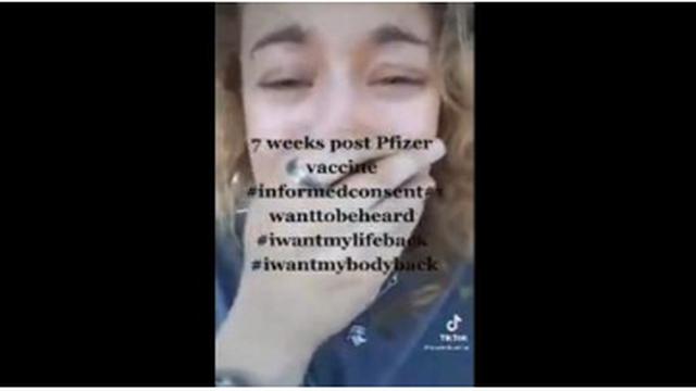 URGENT WARNING !! GIRLS PFIZER JAB REACTION: BLIND, DEAF, THROAT PARALYSIS, TREMORS !! 20-6-2021