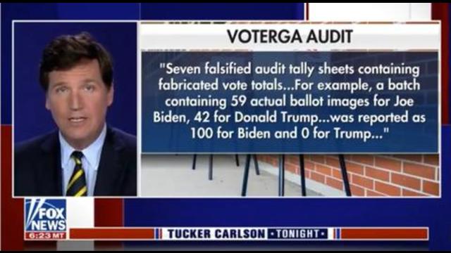 BOOM - Tucker Carlson Exposes that CRIMINAL VOTER FRAUD took place in Fulton County, Georgia 15-7-2021