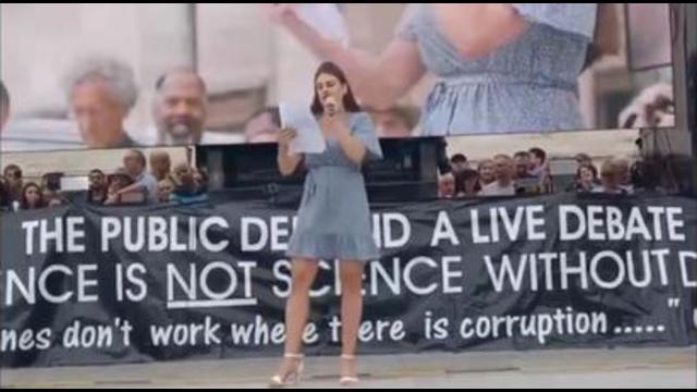 Louise Hampton's Speech At London Freedom Protest 24-7-2021