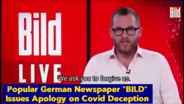 A Popular German Newspaper named '' Bild '' Issues a Public Apology on the Covid Deception 2-8-2021