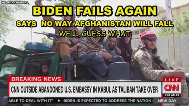 FAKE PRESIDENT GOES MISSING AFTER AFGHANISTAN FALLS TO TALIBAN - VACCINE INJURIES AND MORE MANDATES 17-8-2021