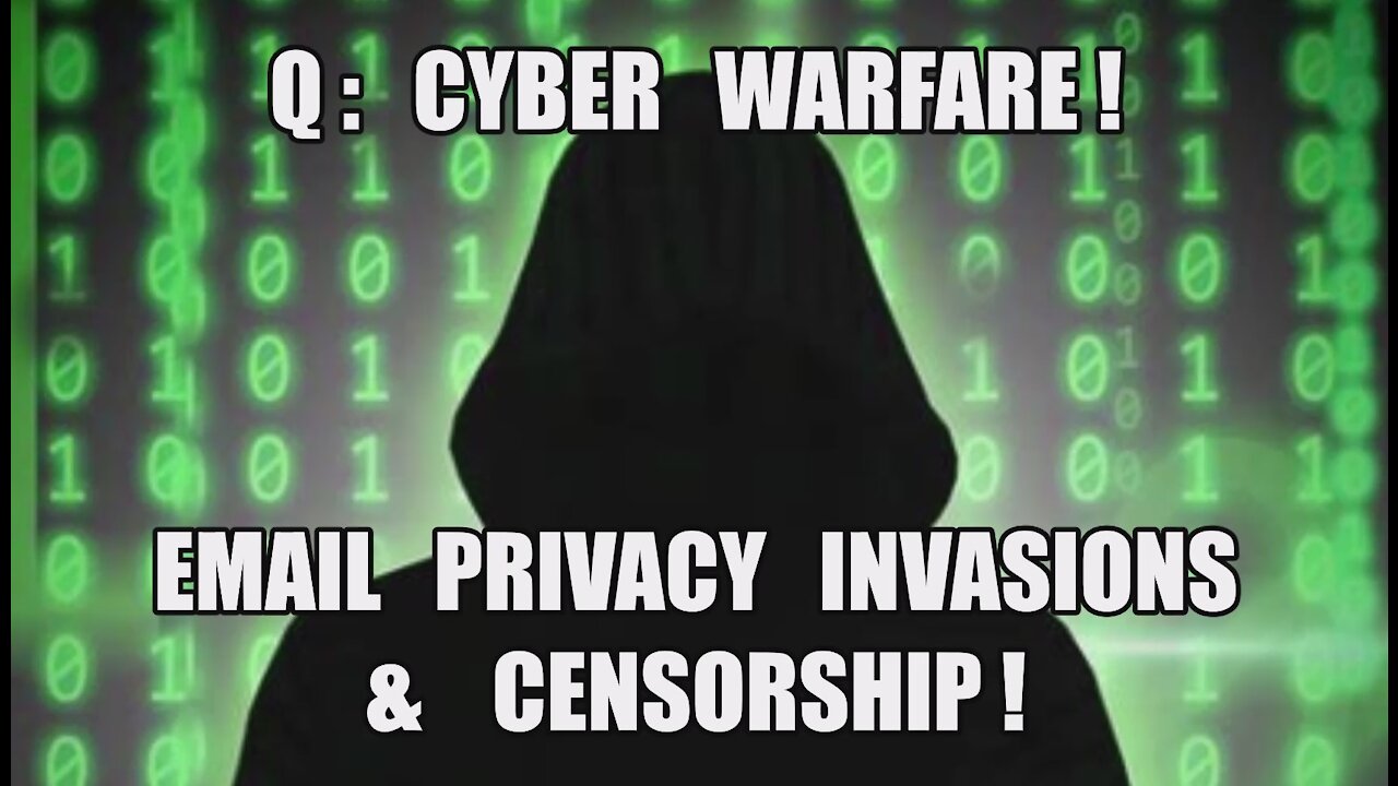 Q: Cyber Warfare! Email Privacy Invasions! Censorship [FB/MZ] Criminal CIA DARPA Spying/Surveillance 14-8-2021