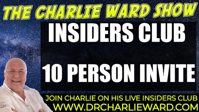 INSIDERS CLUB 10 PERSON INVITE WITH CHARLIE WARD 16-11-2021