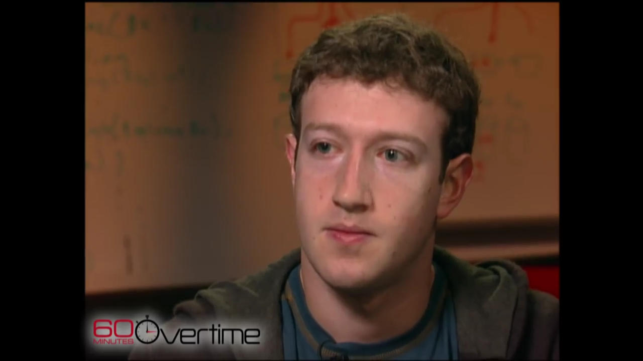 A young Mark Zuckerberg's early mistake