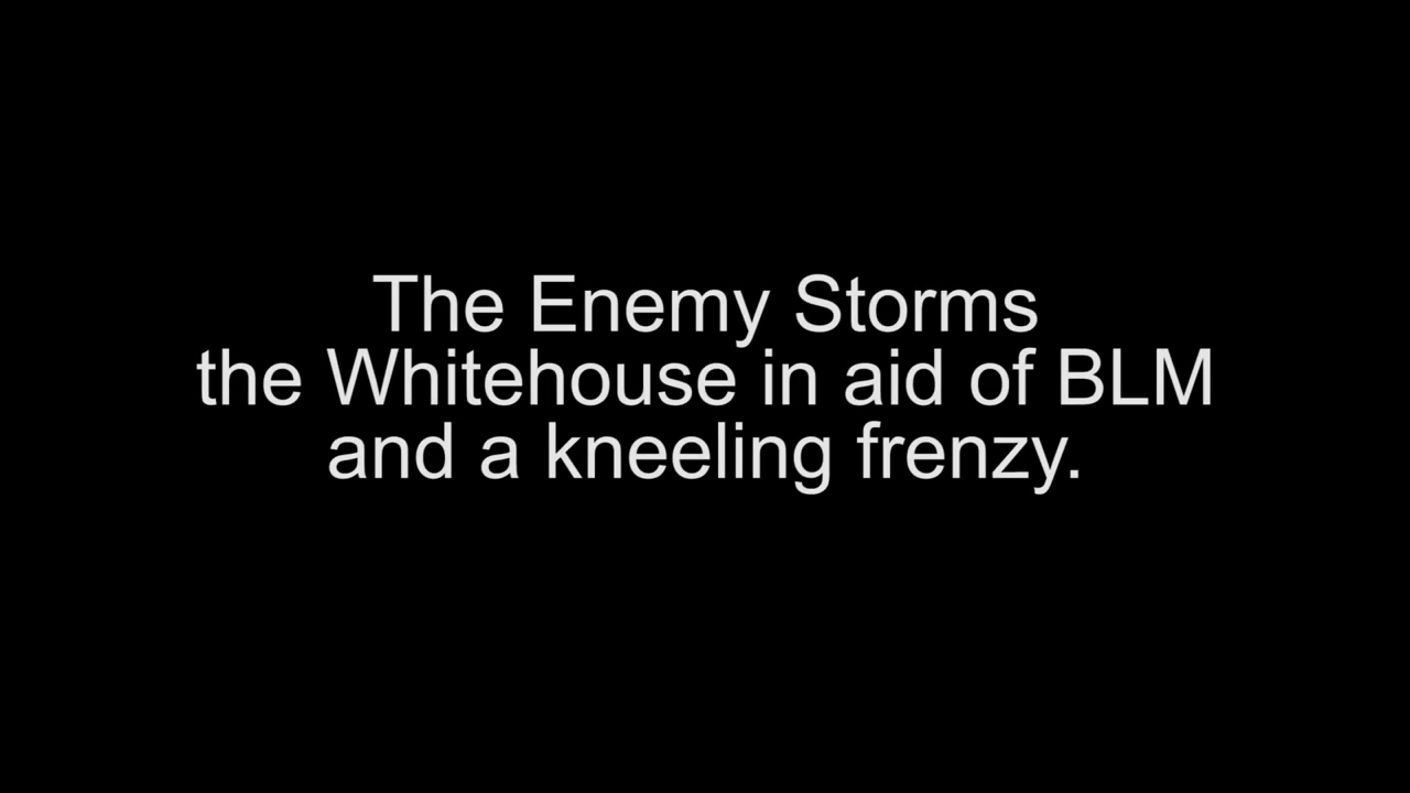 BLM Storm The Whitehouse as the Kneeling Epidemic Sweeps the Nation 18-6-2020