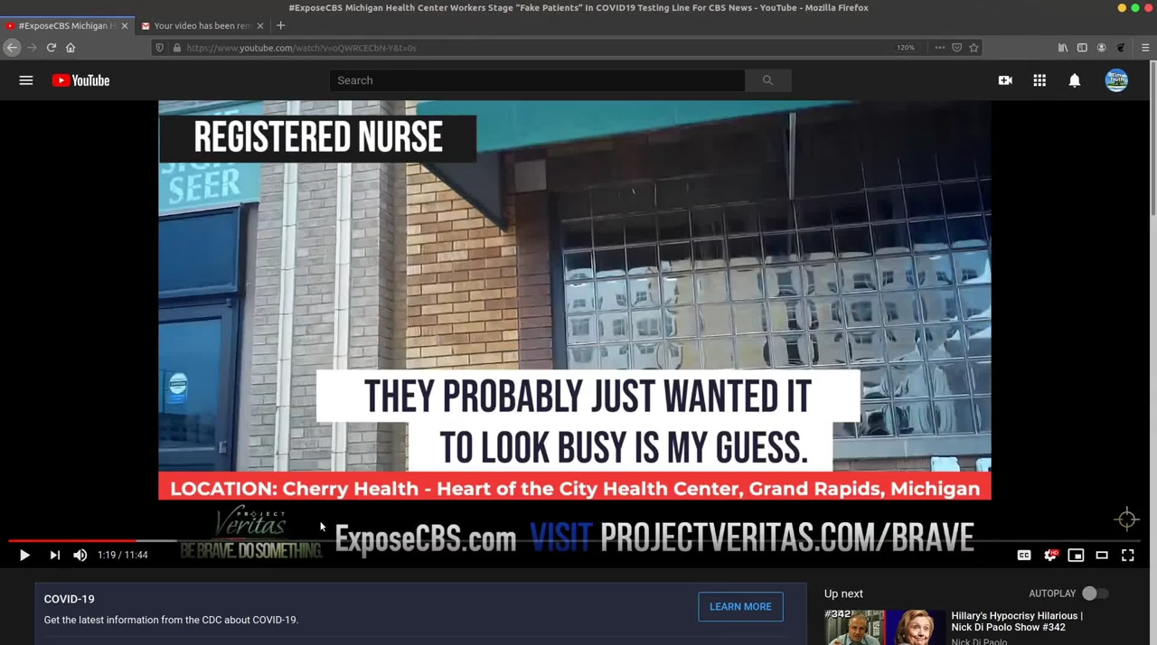 Smoking Gun PROOF CBS _ Clinic FAKED Footage to Stoke Fear _ Drive Testing Demand. Please Share!