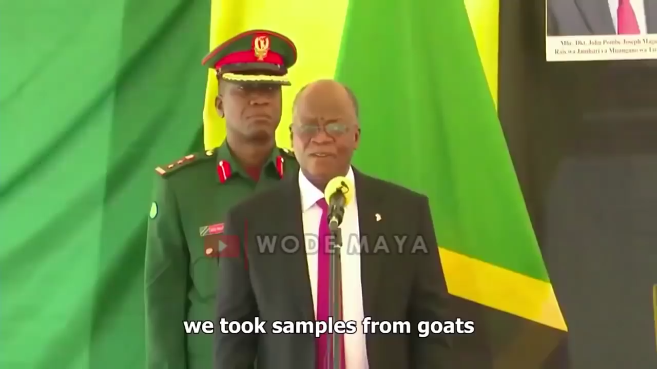 The president of Tanzania didn't trust the World Health Organization 7-5-2020