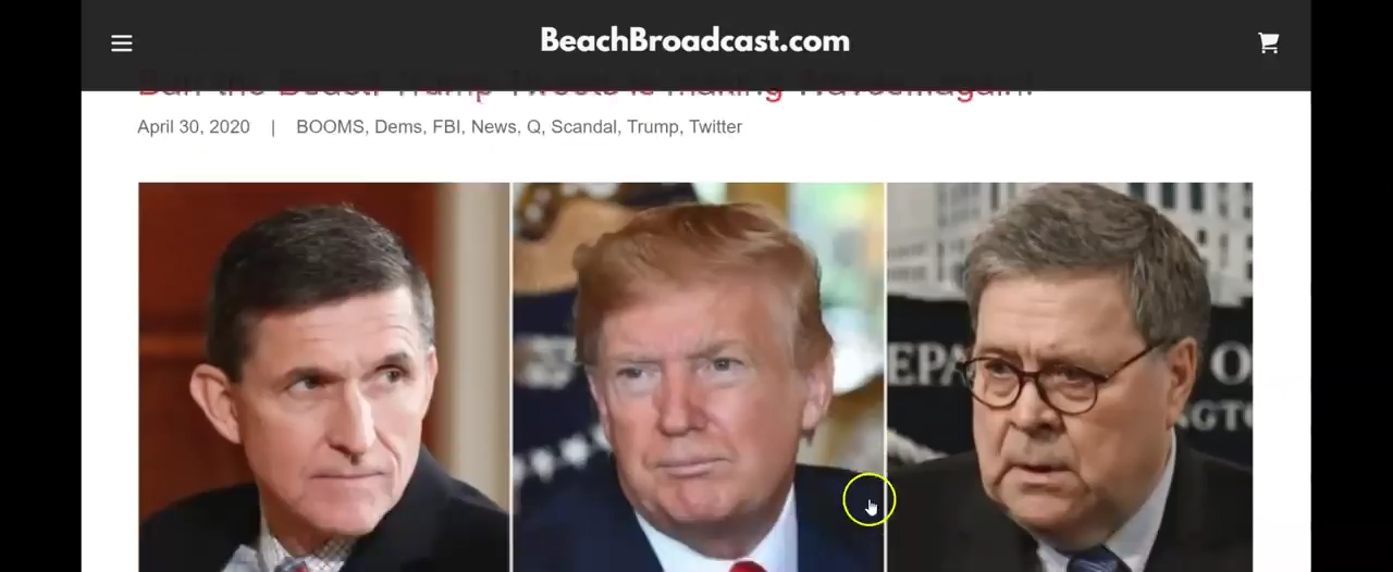 Barr the Beast! Trump Tweets making Waves! Trump talks about Flynn's fate! 30-4-2020