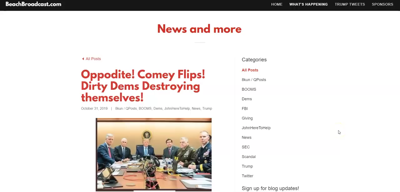 Comey Flipped - Confirmed by DOD Insider! GITMO or Prison Awaits! 4-11-2019