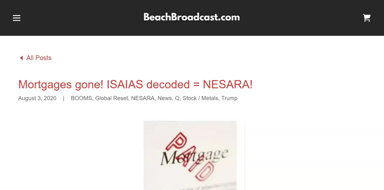 HUGE WEEK AHEAD!!! Mortgages gone! ISAIAS decoded = NESARA! 3-8-2020