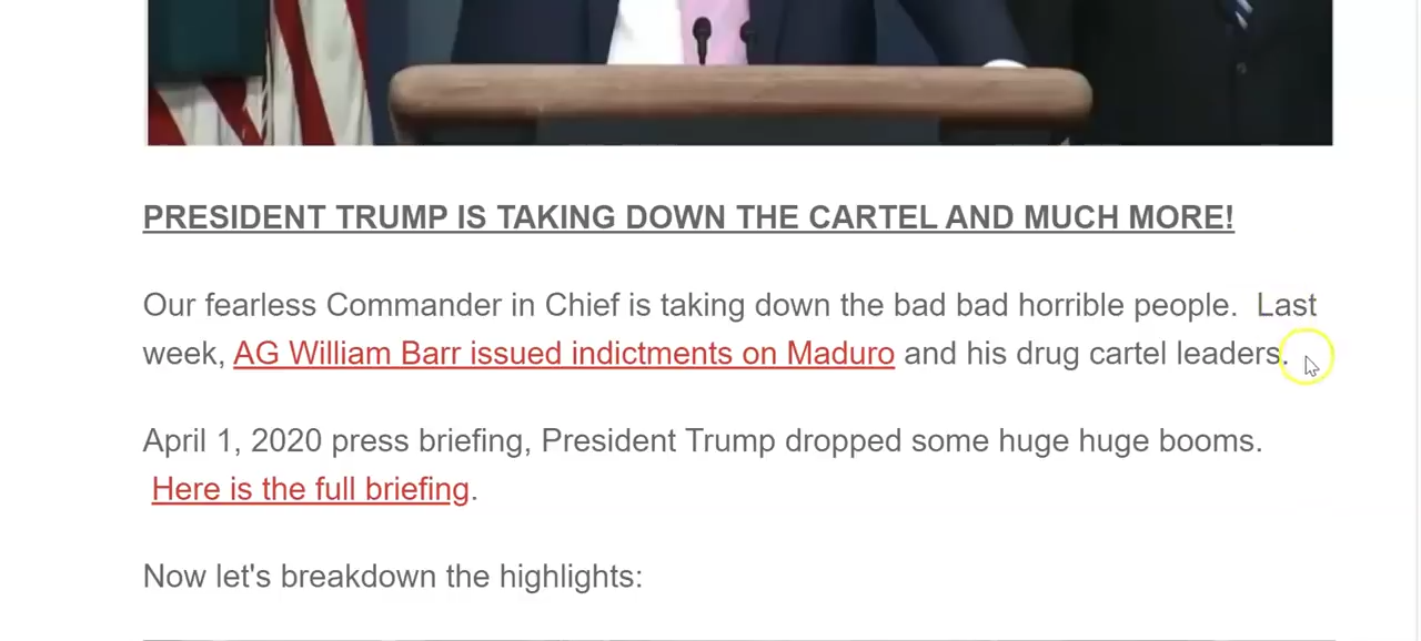 Trump dropped 10+ booms in press briefing! Q Proofs happening! 2-4-2020