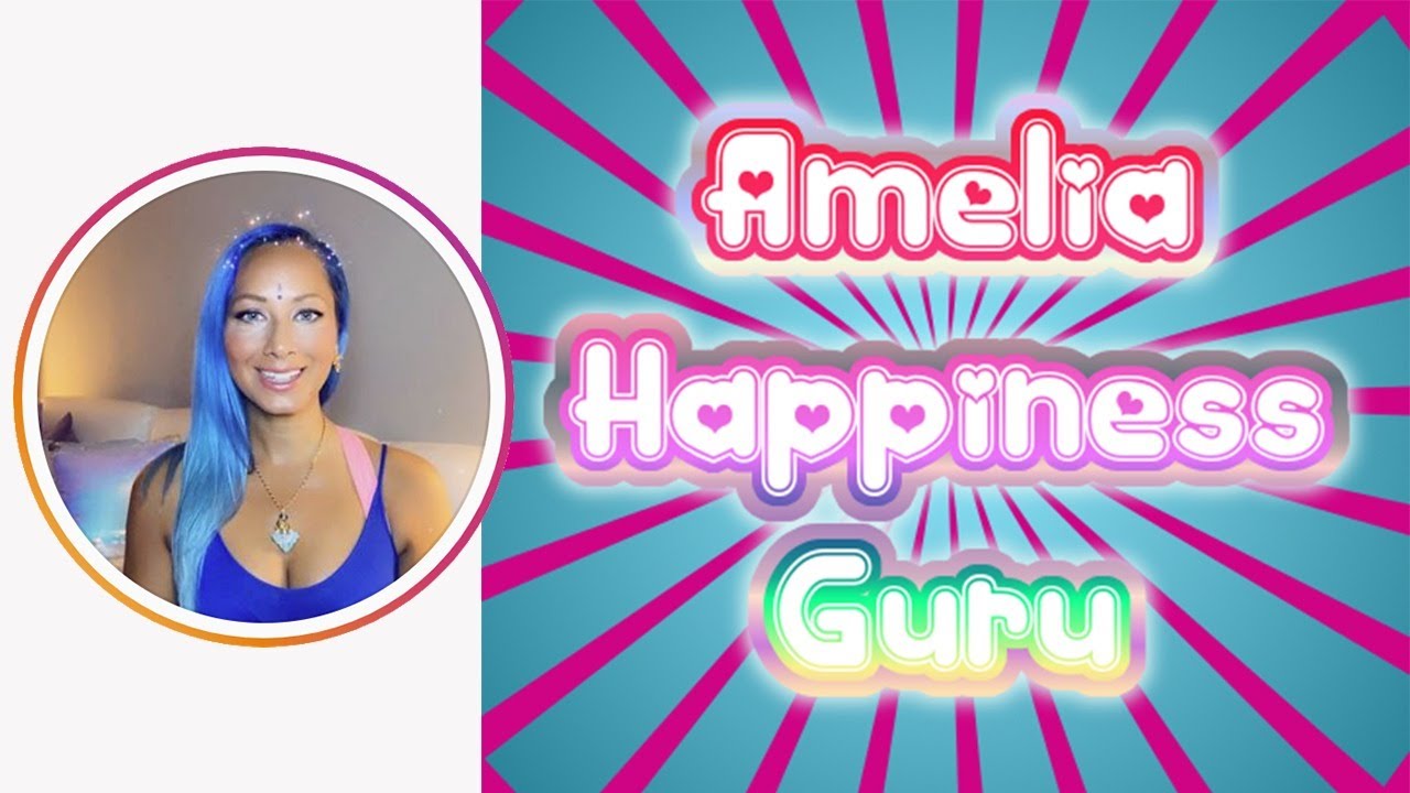 Amelia Happiness Guru live on Instagram with Charlie Ward 13-8-2020