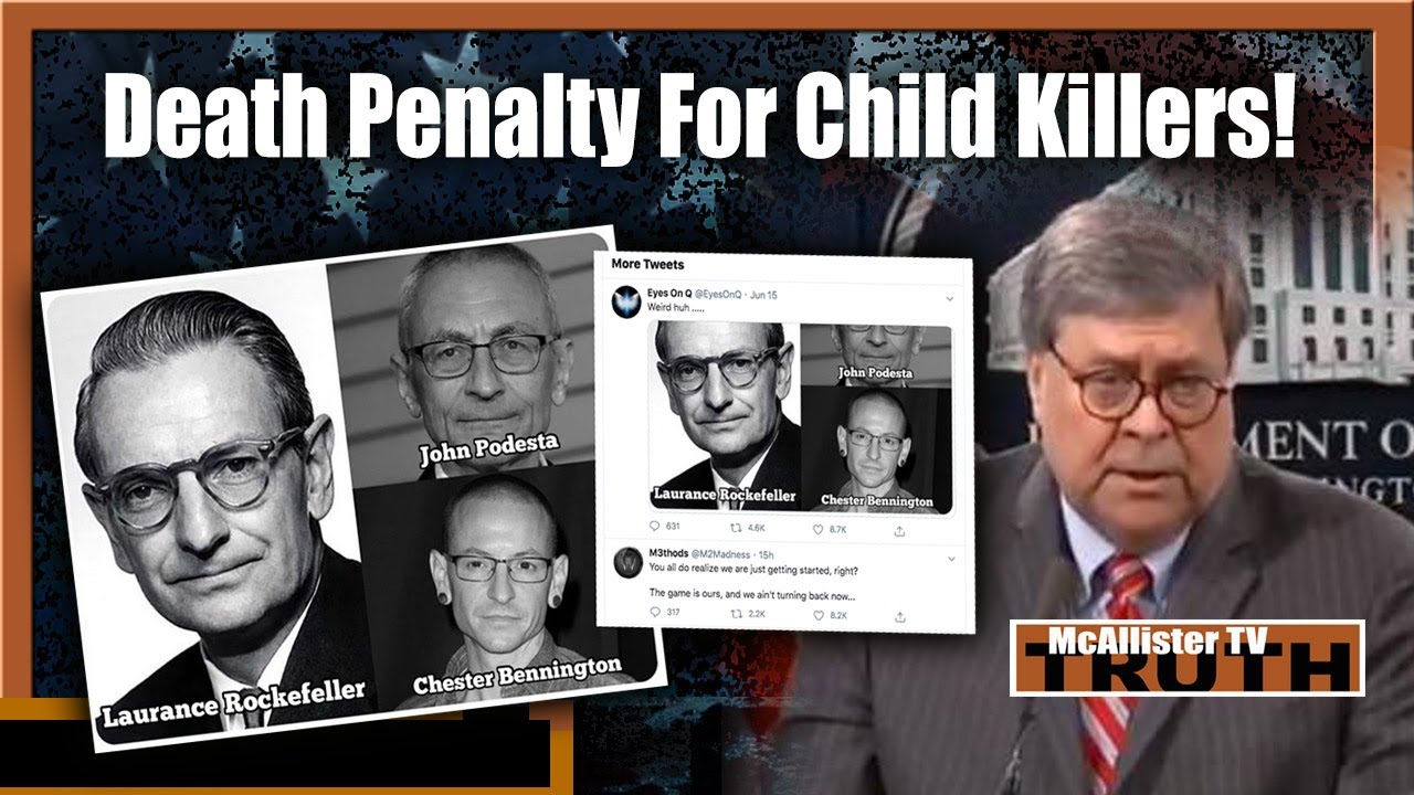 BARR: Child Killers Will Be EXECUTED! Hollywood FLOWER_SHORTAGE PANIC! More Coded Tweets 17-6-2020