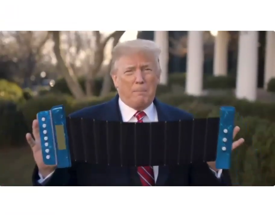 BOOM FRIDAY! Too many stories to cover - For your entertainment Enjoy Trump Accordian clip! 18-9-2020