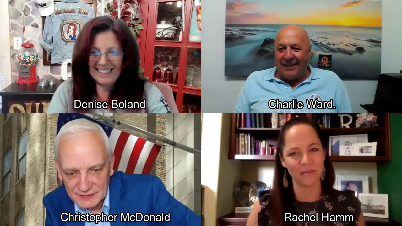 Denise Boland's Round Table with Christopher McDonald and Rachel Hamm and Charlie Ward 21-8-2020