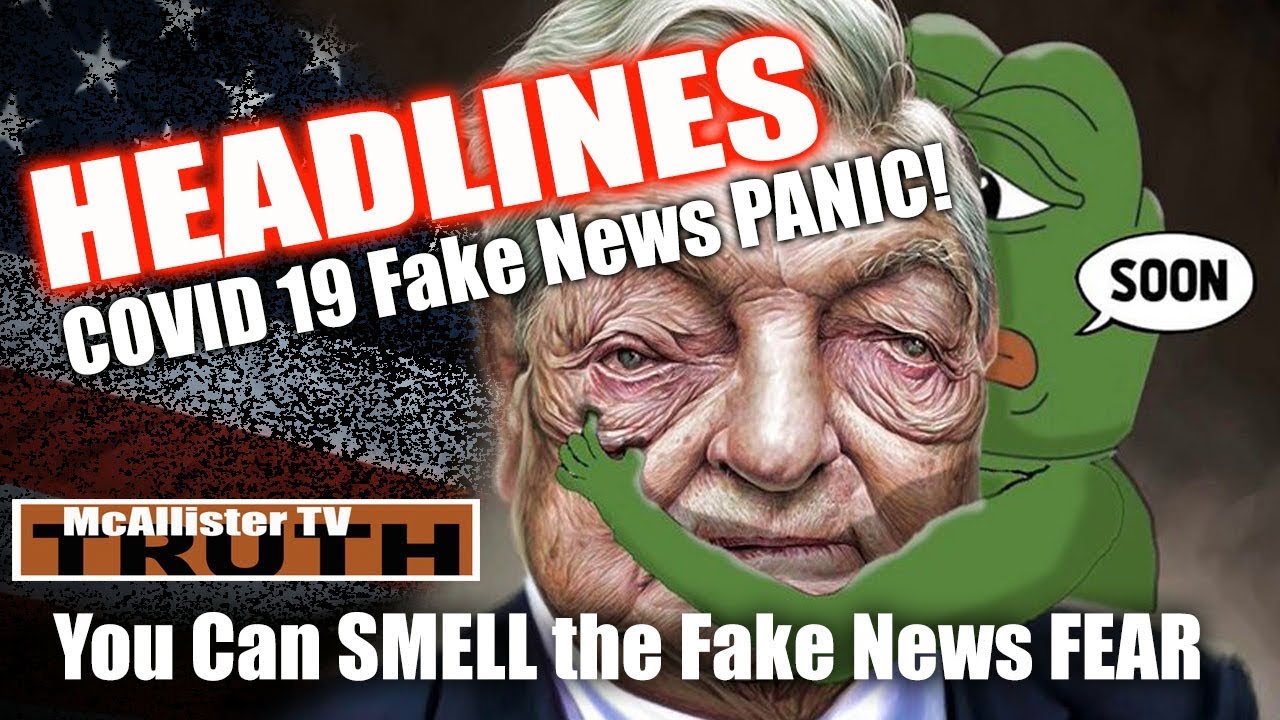 HEADLINES: You can see the FAKE NEWS PANIC! More Nazi Bell! POTUS Past Rally Clues! 16-3-2020