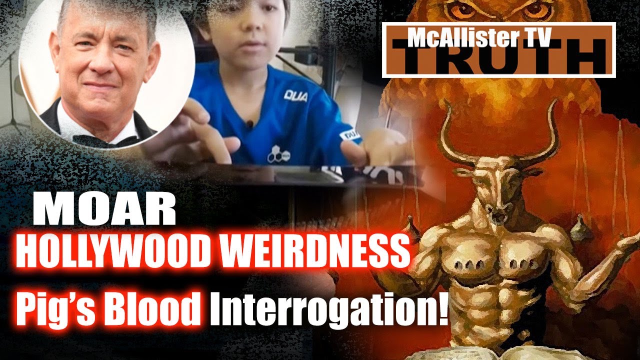 HOLLYWOOD BLOOD CULT WEIRDNESS Intensifies! MOAR WikiLeaks Drops! PIG'S BLOOD Interrogation! 23-4-2020