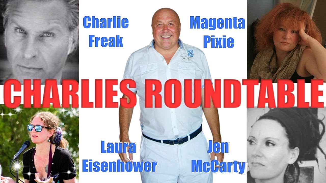 Jen McCarty's Round Table with Charlie Freak, Laura Eisenhower, Magenta Pixie and Charlie Ward 28-8-2020