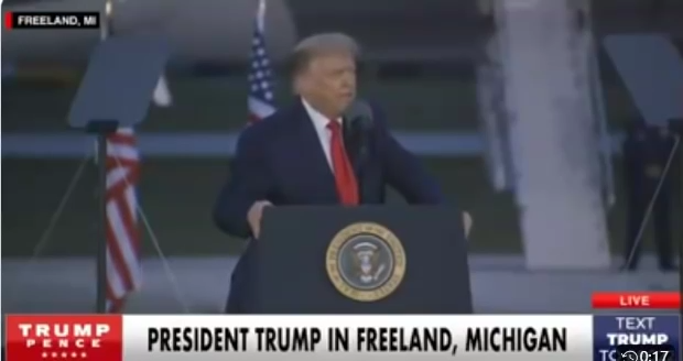 POTUS MI Rally Brief Highlights - Biden is gone! 11-9-2020