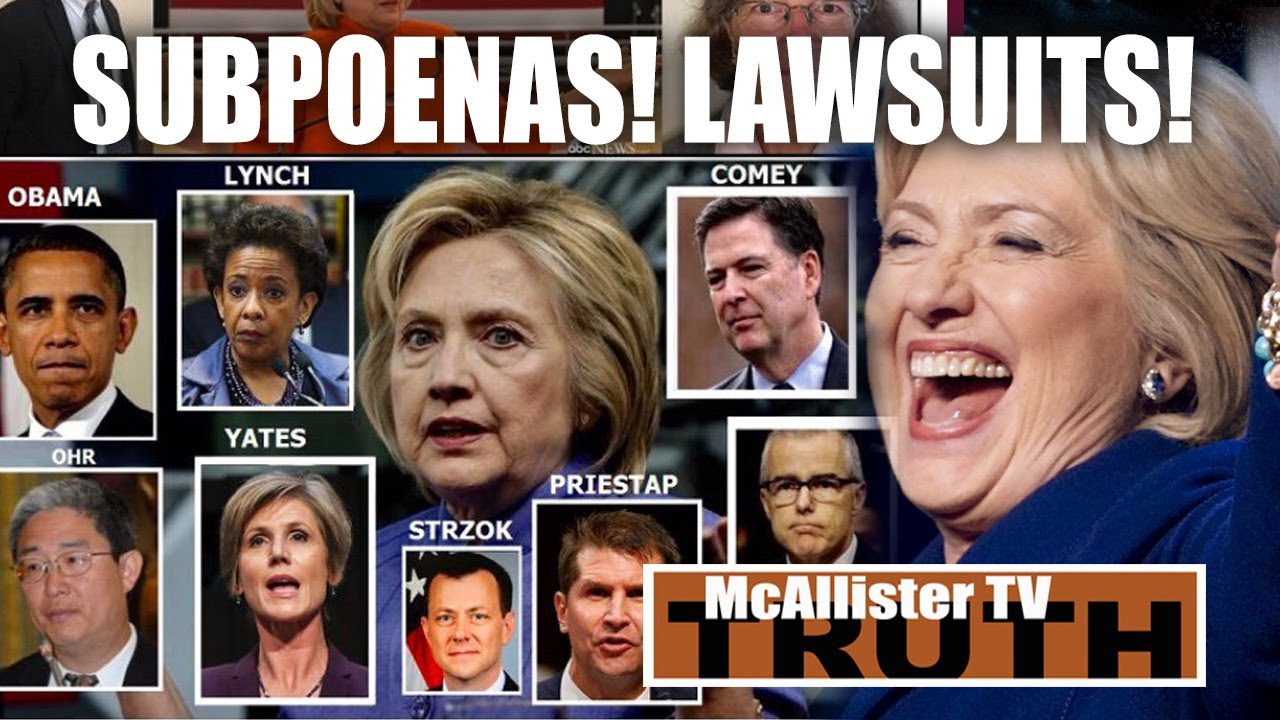 Subpoenas Subpoenas! Lawsuits Lawsuits! NOBODY Walks Away From This! 16-6-2020