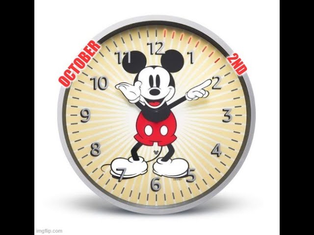 Mickey Clock Starts today 10/2! POTUS on AF1 - Will give announcement! Updates galore!! 2-10-2020