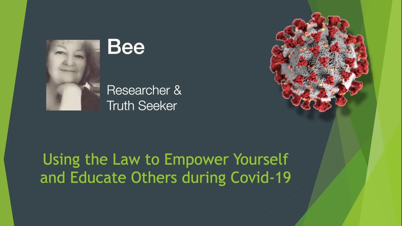 Using the Law to Empower yourself during Covid 19 12-10-2020