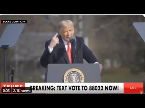 10/31/2020 - Hostage Rescued! Trump Rally Comms! Trunalimunumaprzure! 31-10-2020