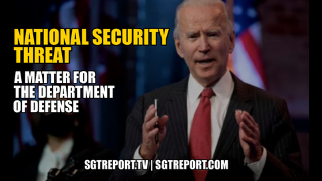 BIDEN IS A NATIONAL SECURITY THREAT: A Matter For The Department of Defense 24-11-2020