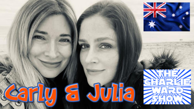 CARLY & JULIA FROM DOWN UNDER SPEAKS WITH CHARLIE WARD 23-11-2020