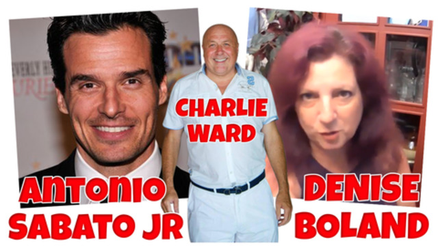 Denise Boland & Antonio Sabato Jr with Charlie Ward - History and now 9-11-2020