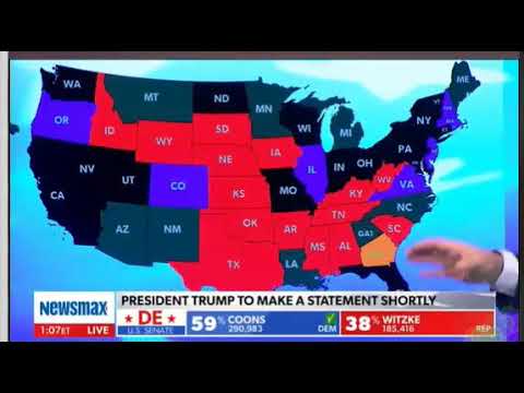 11/3/2020 - Election Day - Video 4 - Faux news not turning numbers reporting by 4-11-2020