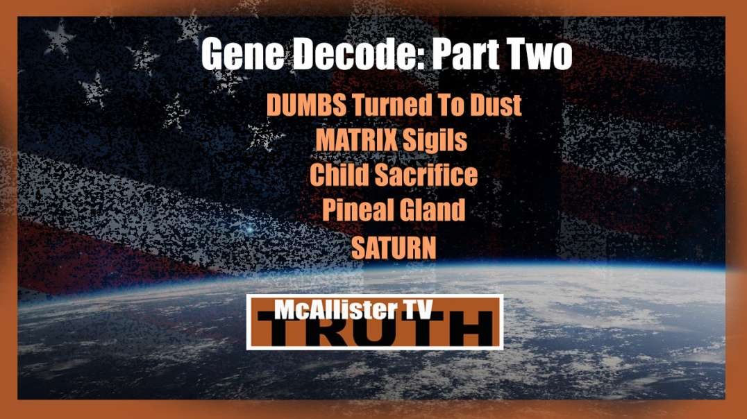 GENE INTERVIEW PART TWO: Dumbs! Sigils! Reptilians! Child Sacrifice! Third Eye! 2-11-2020