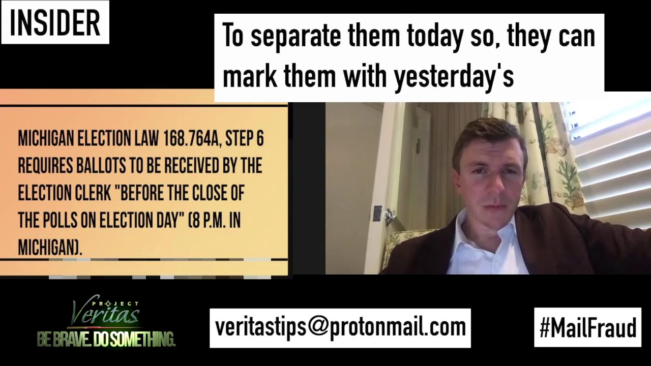 Michigan USPS Whistleblower Details Directive From Superiors To Back-Date Late Mail-In-Ballots Nov 3 4-11-2020