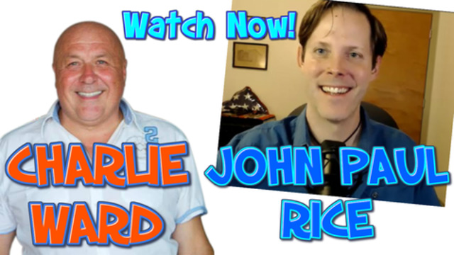 John Paul Rice Talks with Charlie Ward About Trump Media Religion and Much More 10-12-2020