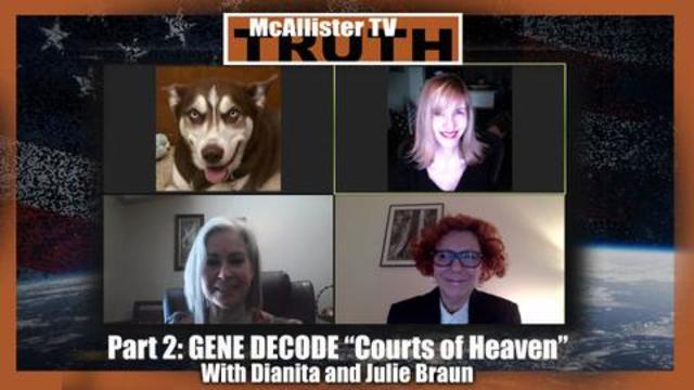 GENE DECODE PART 2: Dianita and Julie Braun Explain The COURTS OF HEAVEN Docs! 13-1-2021