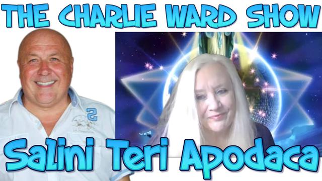 SALINI TERI APODAC & CHARLIE WARD EMERGING FROM THE MATRIX 19TH JAN 2021 22-1-2021