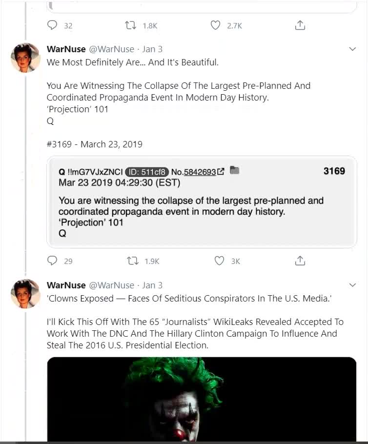 Warnuse Posts on MSM 16-2-2021