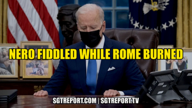 NERO FIDDLED WHILE ROME BURNED -- Charlene Bollinger 10-3-2021