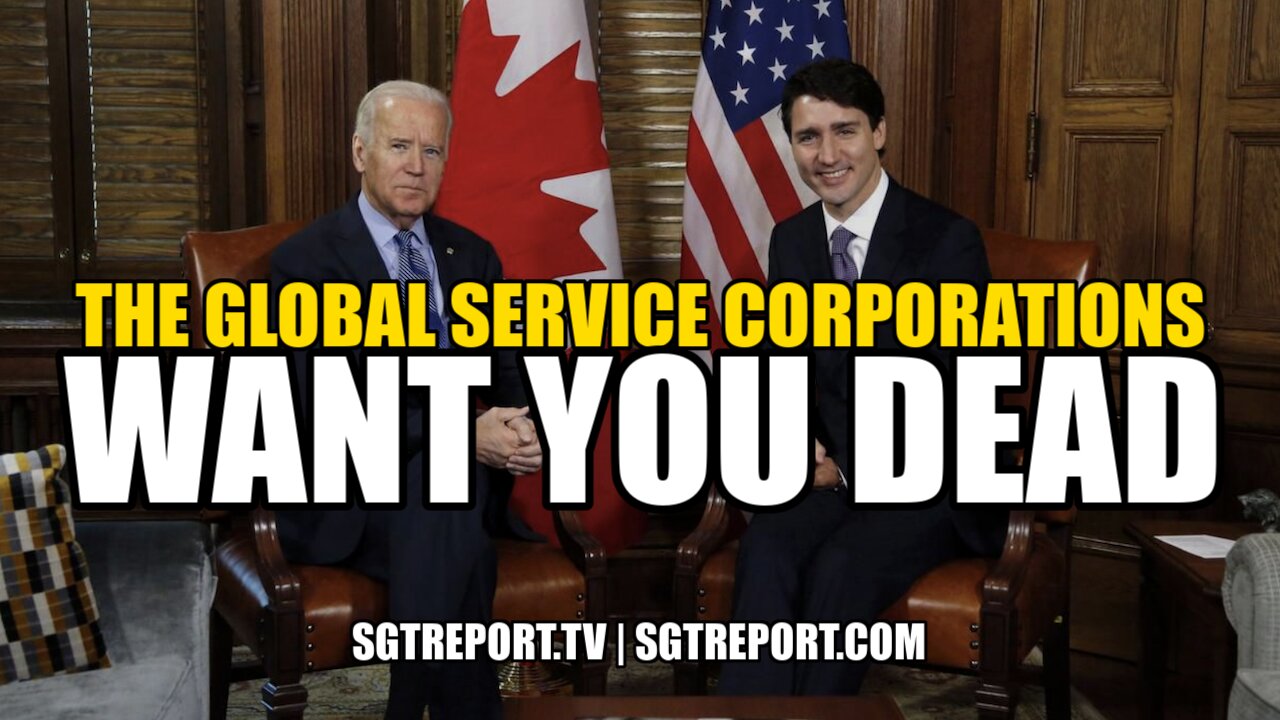 THE GLOBAL SERVICE CORPORATIONS WANT YOU DEAD - Christopher James 27-3-2021