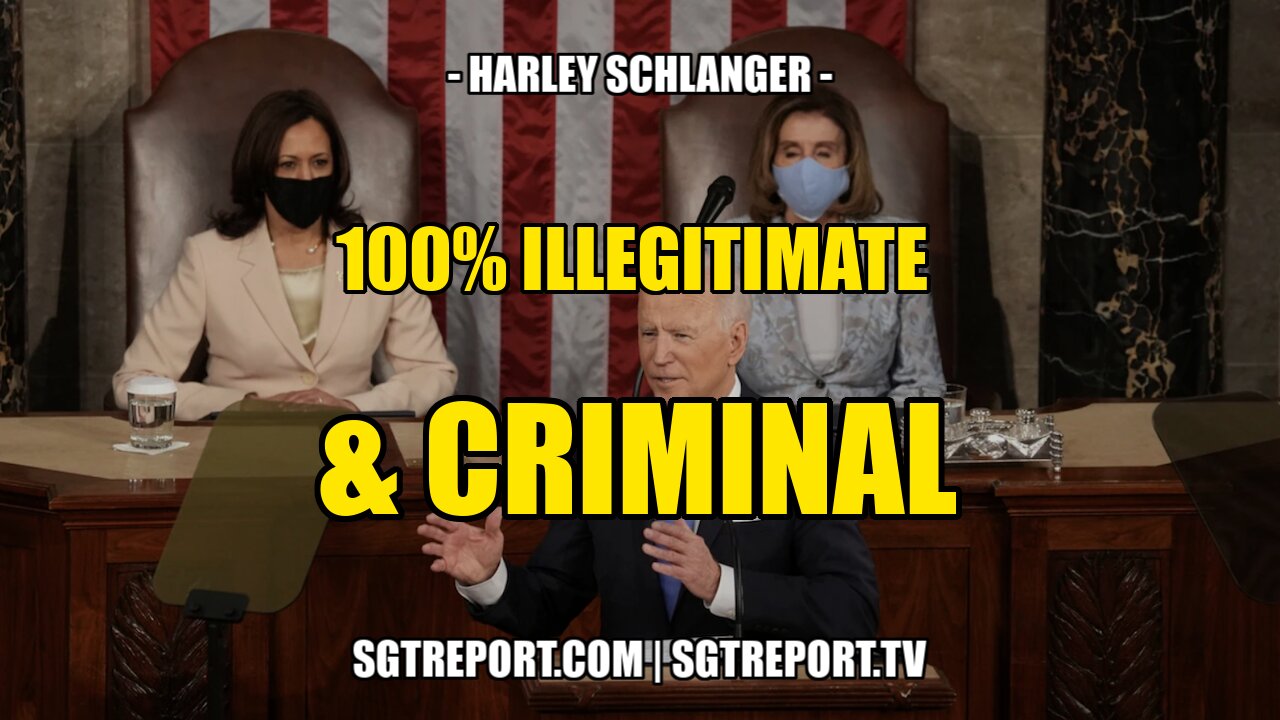 100% ILLEGITIMATE & CRIMINAL -- HARLEY SCHLANGER 30-4-2021