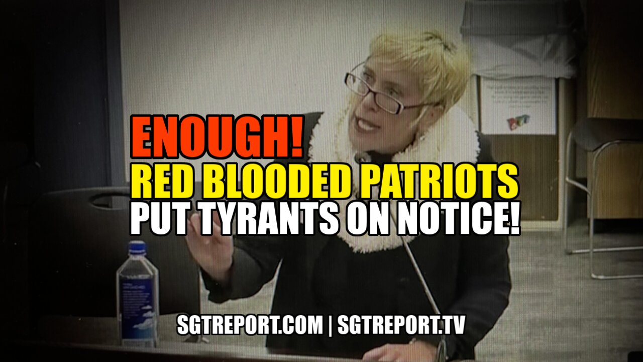 ENOUGH!! RED BLOODED PATRIOTS PUT TYRANTS ON NOTICE! 28-4-2021