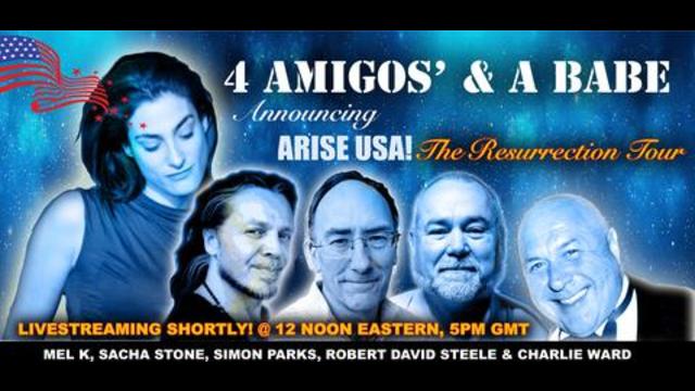 THE 4 AMIGOS & A BABE - DONT MISS THE ARISE USA! 29-4-2021