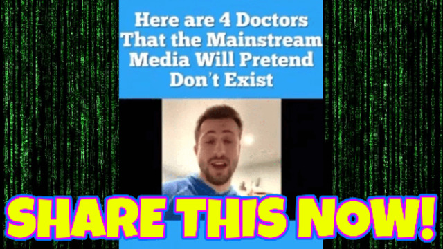 4 DOCTORS THE MEDIA WILL PRETEND DO NOT EXIST 25-5-2021