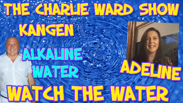 Charlie Ward talks to Adeline about Alkaline Water and the Kangen Revolution 11-5-2021