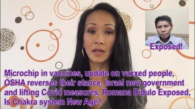 Microchip in vaccines, update on vaxxed people, OSHA reverses their stance, Israel new government 31-5-2021