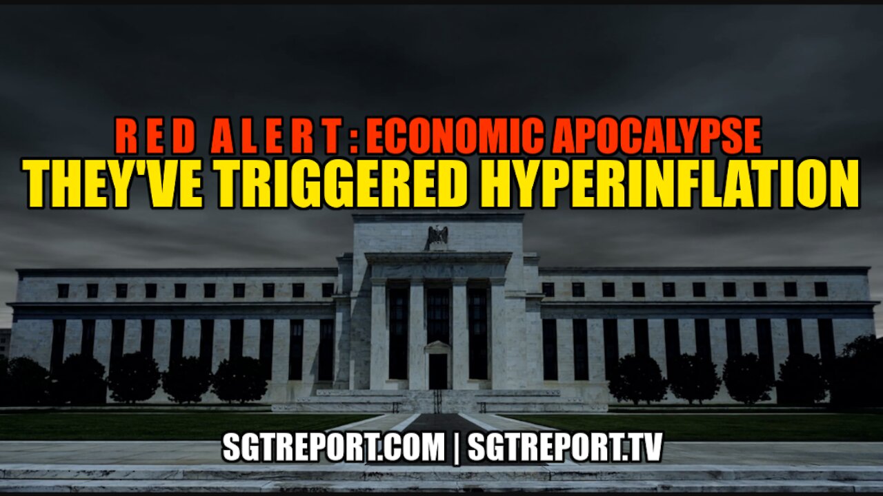 RED ALERT WARNING: THEY HAVE TRIGGERED HYPERINFLATION 21-5-2021