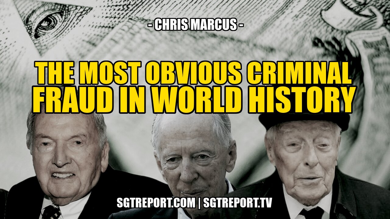 THE MOST OBVIOUS CRIMINAL BANKING FRAUD IN WORLD HISTORY -- CHRIS MARCUS 5-5-2021