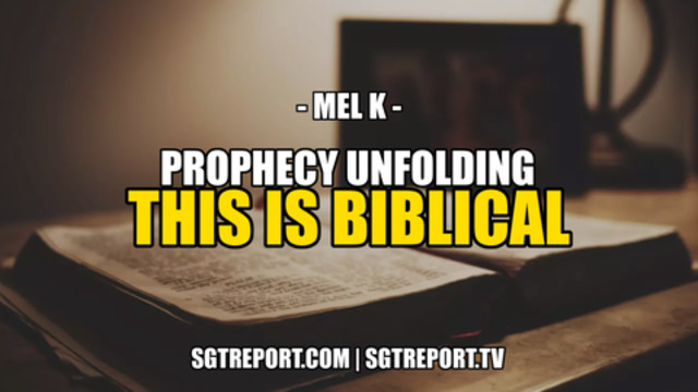 THIS IS BIBLICAL -- MEL K 30-5-2021