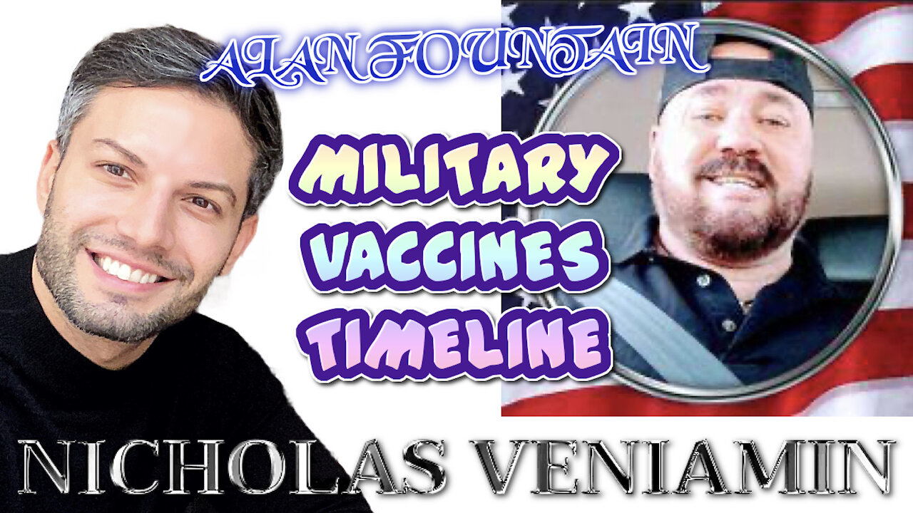 Alan Fountain: "Military Is 'Q' 100%" with Nicholas Veniamin 25-3-2021