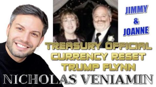 Jimmy & Joanne Discuss Treasury Official, GCR and Trump with Nicholas Veniamin 26-2-2021